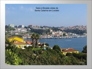 Gaia e Afurada vistas de
Santa Catarina em Lordelo
 