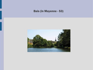 Bais (in Mayenne - 53)