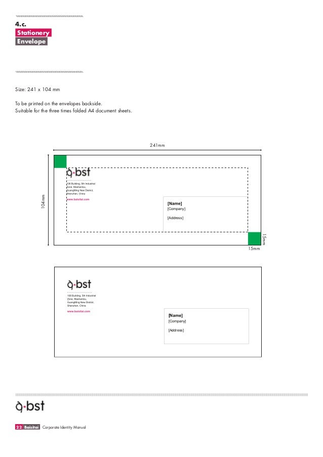 baisitai brand manual identity identity photo size