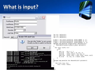 What is input?

 