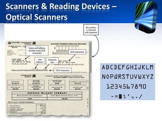 Scanners & Reading Devices –
Optical Scanners

 
