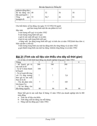 Bai tap nguyen ly thong ke | DOC