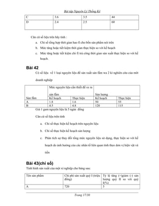 Bai tap nguyen ly thong ke | DOC