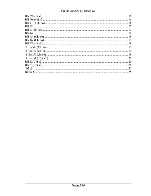 Bai tap nguyen ly thong ke | DOC