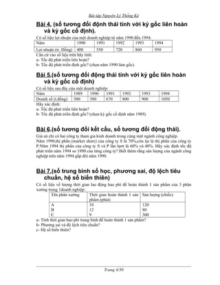 Bai tap nguyen ly thong ke | DOC