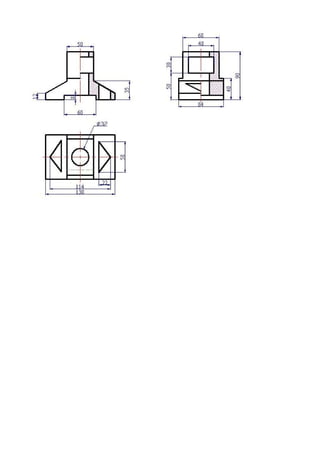 Bài tập Auto CAD 2D