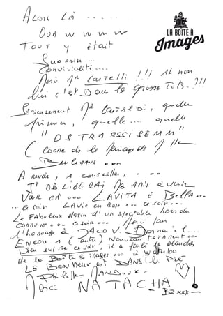 La Boîte à Images - Témoignages