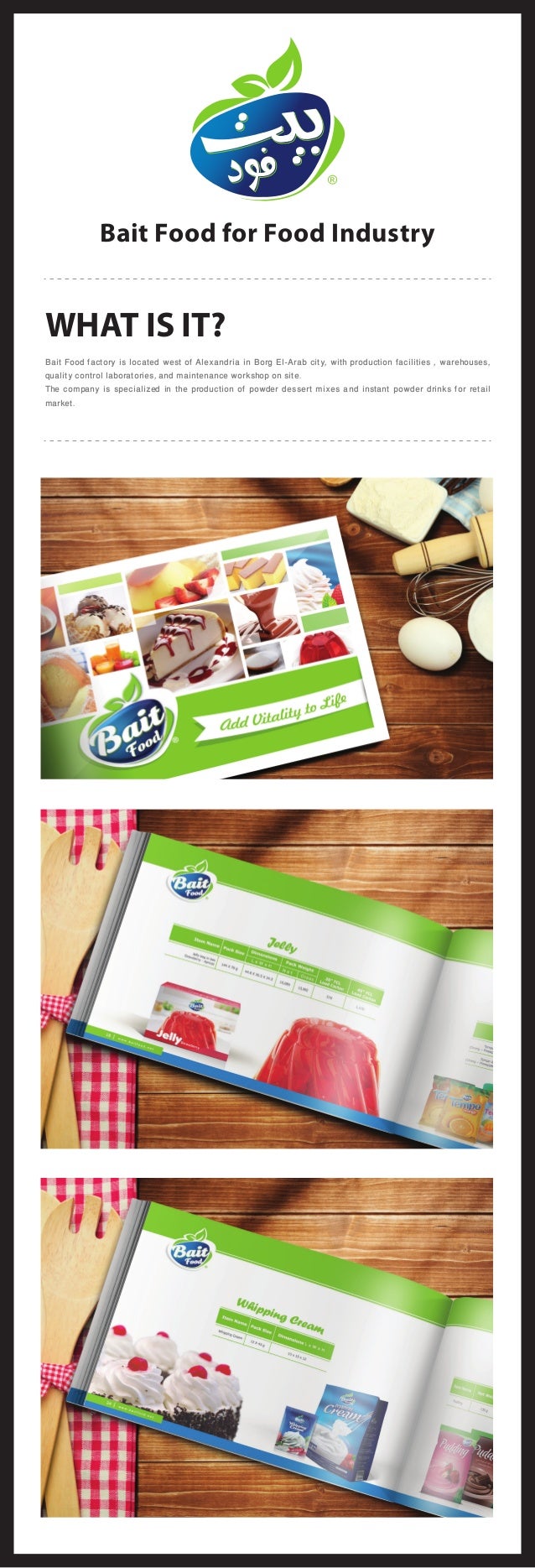 Bait Food For Food Industry