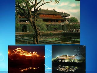 6/Travel: Vestiges-Hue citadelNgo Mon was constructed in 1833 during the reign of Emperor Minh Mang. The gate leads to the Imperial Palace and was the observation point for the Emperor to review his troops and for ceremonial use. Ngo Mon