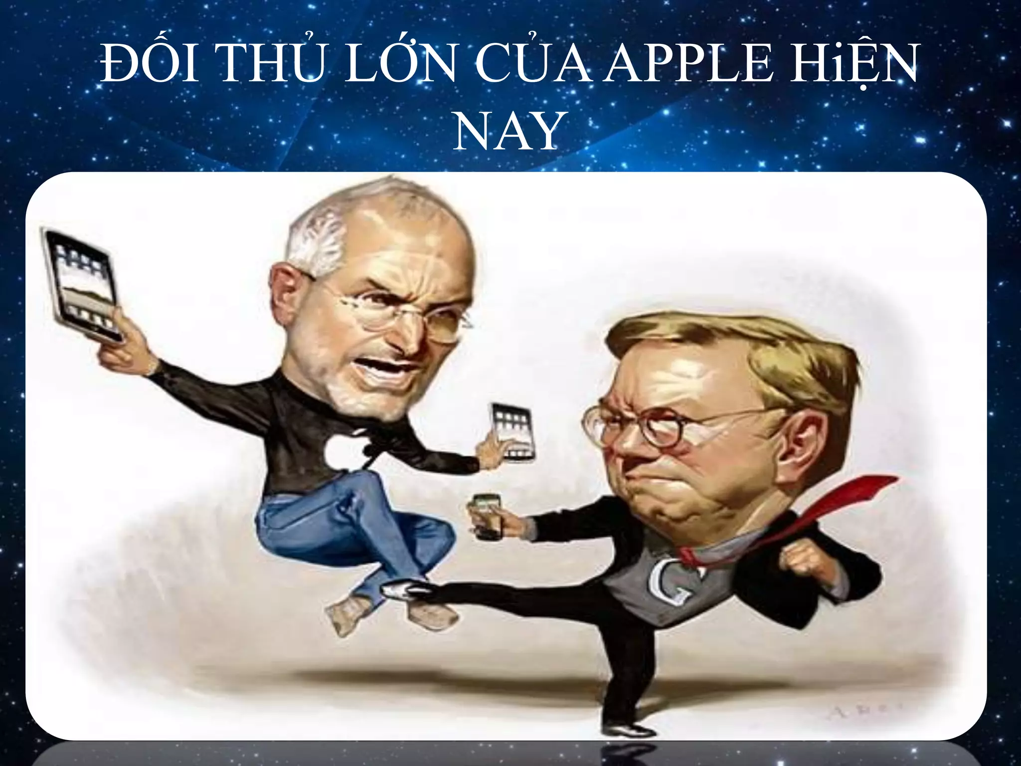 ĐỐI THỦ LỚN CỦAAPPLE HiỆN
NAY
 