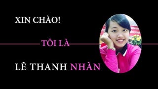[CV Slide] [FPT] Tot nghiep _ Le Thanh Nhan