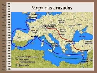 Mapa das cruzadas 