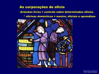 As HansasLigas comerciais = controle de uma região     * monopólio = grande força comercialProf. Caco Cardozo