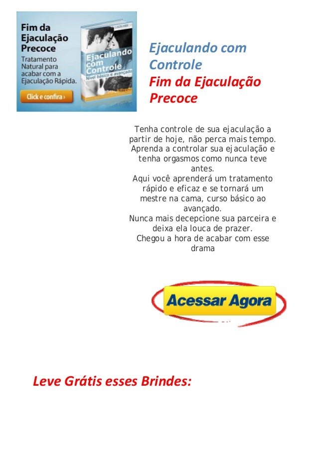 Ejaculando Com Controle Full