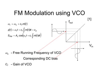modulation fm dengan menggunakan cd4046 secara penjelasan dengan ...
