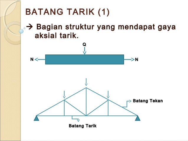 Baja btg tekan tarik Baja btg tekan tarik