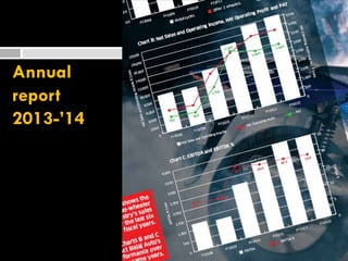 Annual
report
2013-’14
 