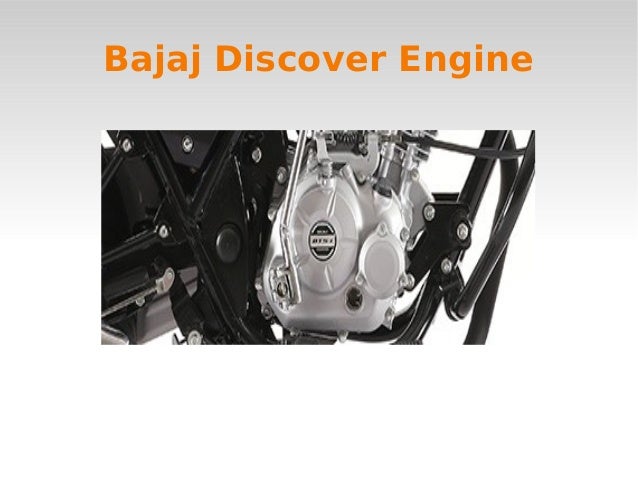 Bajaj discover 125 slide