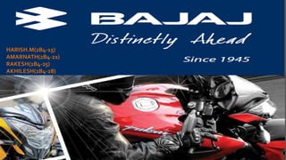 OPERATION MANAGEMENT OF BAJAJ AUTO LTD.