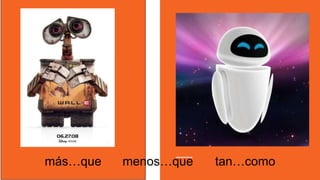 más…que menos…que tan…como