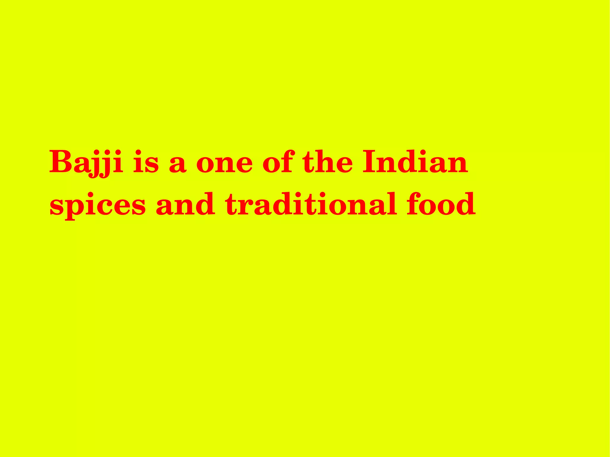 Bajji An Intro PDF Bajji an intro pdf