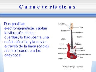 El bajo eléctrico: orígenes y características