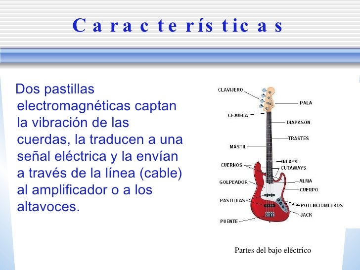 El bajo eléctrico: orígenes y características