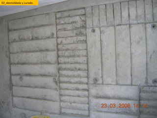 02_desmoldado y curado. 