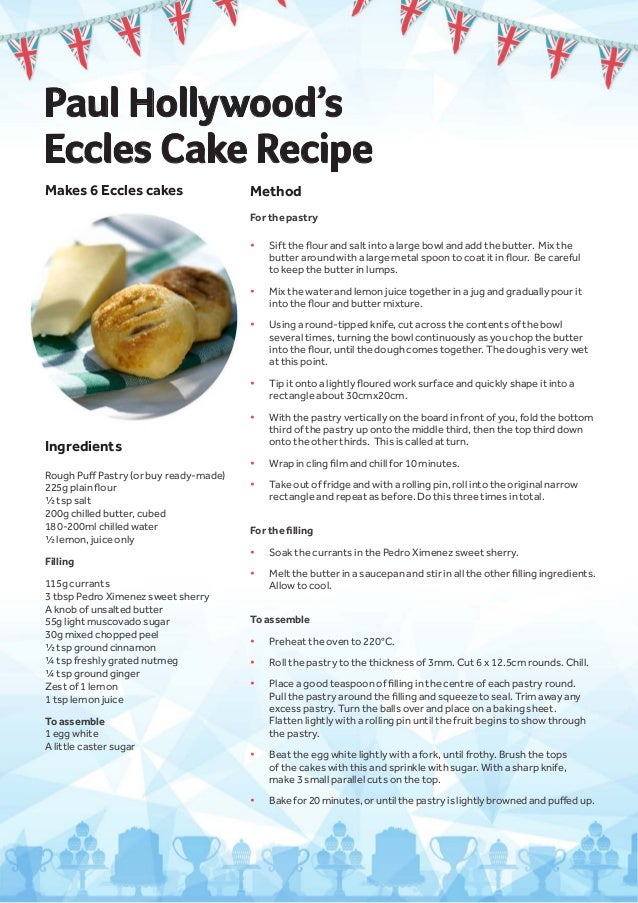 Eccles Cake Recipe Paul Hollywood Eccles Cake Recipe Paul Hollywood
