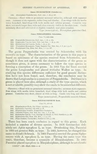 Baker 1920 genericclassification of Aphididae.pdf