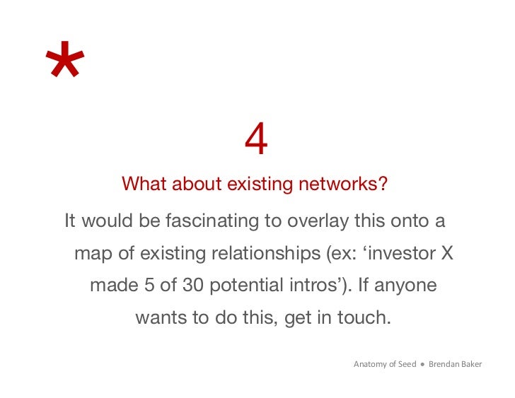 *                   4      What about existing networks?It would be fascinating to overlay this onto a map of existing rel...