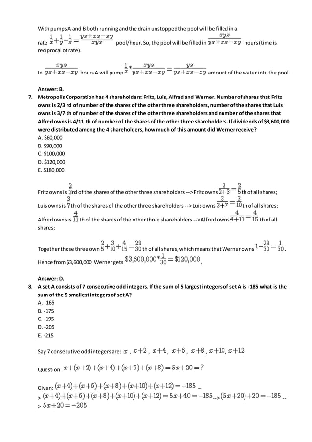 Baker's dozen solutions