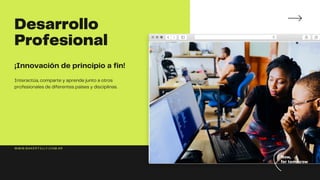 Desarrollo
Profesional
¡Innovación de principio a fin!
Interactúa, comparte y aprende junto a otros
profesionales de diferentes países y disciplinas.
WWW.BAKERTILLY.COM.AR
 
