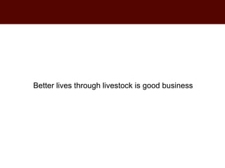 Livestock farming in developing countries: An essential resource