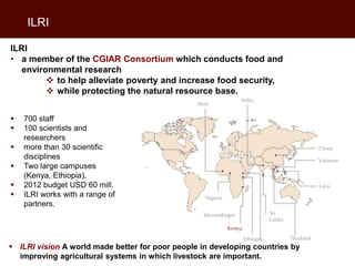 Livestock farming in developing countries: An essential resource