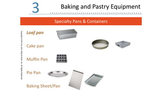 Specialty Pans & Containers
Copyright
©
2013
by
John
Wiley
&
Sons,
Inc.
All
Rights
Reserved
3
Loaf pan
Cake pan
Muffin Pan...