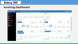 Fleet
Invoicing Dashboard
Bakery ERP
 