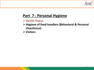 Food safety in Bakeries