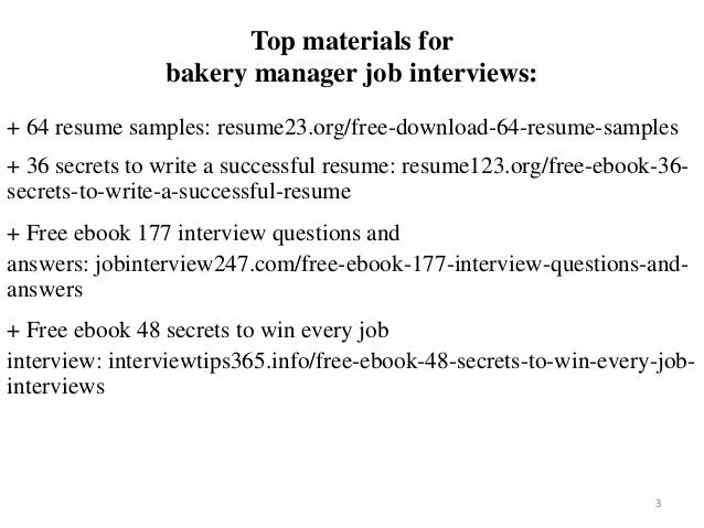 bakery manager resume sample pdf ebook free download bakery manager resume