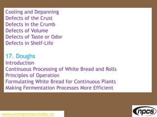 Bakery Manufacturing Process. Manufacture of Bread, Biscuit, Cake ...