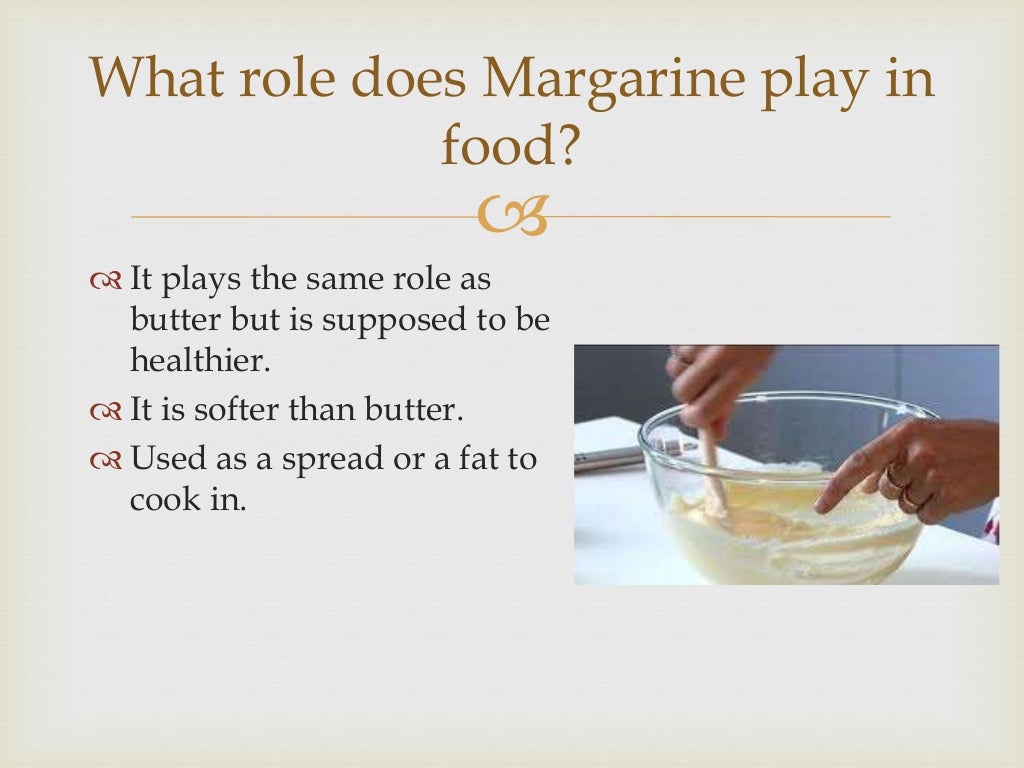 butter, margarine and lard comparison