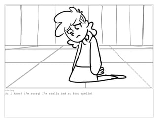 Dialog
S: I know! I'm sorry! I'm really bad at food spells!
 