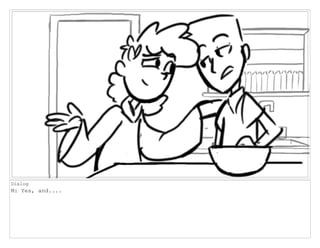 Dialog
M: Yes, and....
 
