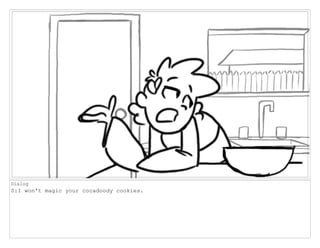 Dialog
S:I won't magic your cocadoody cookies.
 