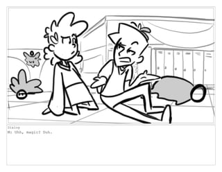 Dialog
M: Uhh, magic? Duh.
 