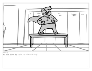 Dialog
F: Now it's my turn to save the day!
 