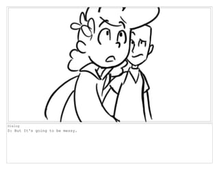 Dialog
S: But It's going to be messy.
 