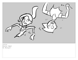 Dialog
Misty: Max?
M: Misty?!
 
