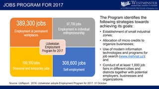 Migration, Employment, and Food Security in Central Asia: the case of Uzbekistan 