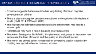 Migration, Employment, and Food Security in Central Asia: the case of Uzbekistan 